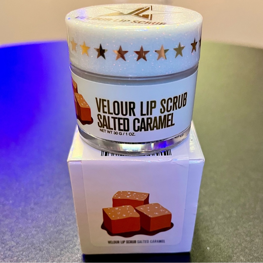 Jeffree Star | ‘Salted Caramel’ Velour Lip Scrub | NiB LE tasty lip therapy - Picture 3 of 15